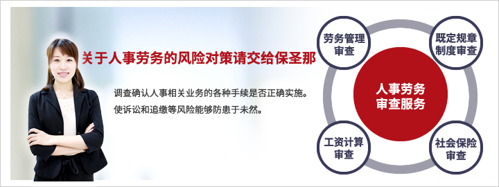 关于人事劳务的风险对策请交给保圣那